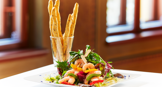 Salat Shrimps
