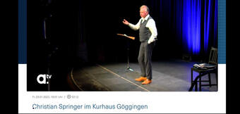 Das war - Christian Springer im Parktheater - Event der Woche bei A-TV
