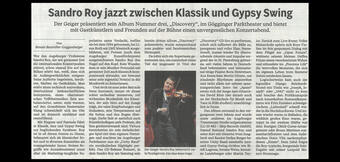 Augsburger Allgemeine Feuilleton über - "Sandro Roy Unity Band & Friends"